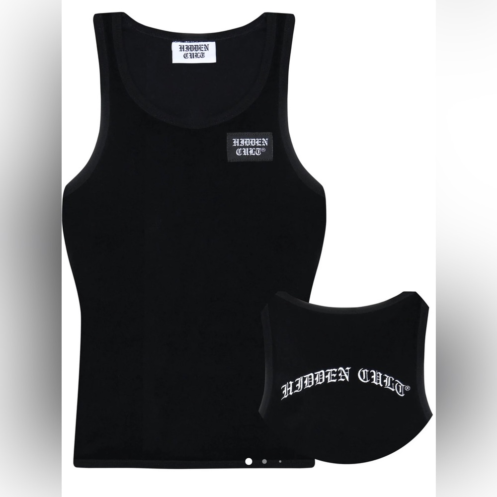 HIDDEN CULT TERRY TANK TOO